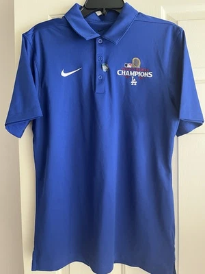 Nike Los Angeles Dodgers 2024 Serie Mundial Campeones Polo Talla Pequeña Foto 1 de 2
