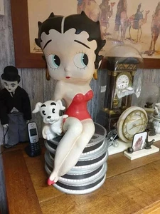 très rare GRANDE figurine BETTY BOOP , états unis , édition limitée année 1999 - - Imagen 1 de 13