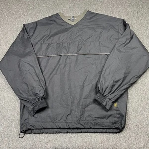 Sunderland of Scotland Jacke Herren Medium schwarz V-Ausschnitt wasserdicht Golfkittel - Bild 1 von 13