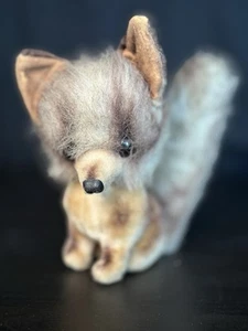 VINTAGE 1967 PLUSH FOX - 8" Kamar Troll Doll - MADE IN JAPAN - Picture 1 of 6