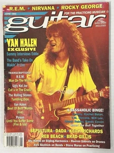 Vintage Guitar for Practicing Musician Magazine June 1993 - Van Halen - Imagen 1 de 4