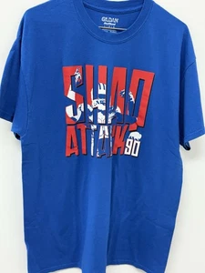 Camiseta azul grande Buffalo Bills NFL Shaq Lawson Shaq Attack #90 - Imagen 1 de 6