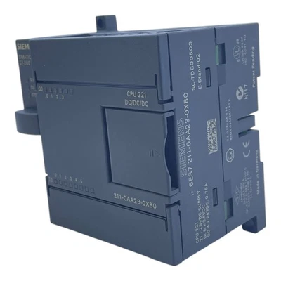 Siemens SIMATIC S7-200 CPU 221 6ES7211-0AA23-0XB0 Modulo SPS 24V DC Industria - Immagine 1 di 4
