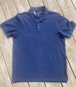 American Eagle Polo Shirt Men's Medium Classic Fit Blue  Short Sleeve Nwt