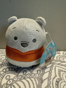 NWT Squishmallows 5" WINNIE the Pooh Chrome 2023 Disney 100 Years Silver Plush - Picture 1 of 7