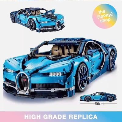 *NEW* MOC 42083 Bugatti Chiron Building Blocks Technic 3599pcs - Image 1 of 4