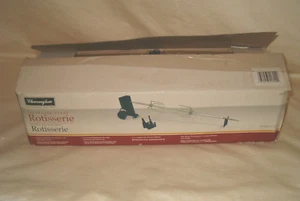 Charmglow Universal Stainless Steel Rotisserie Fits 3 4 & 6 Burner Gas Grills - Picture 1 of 3