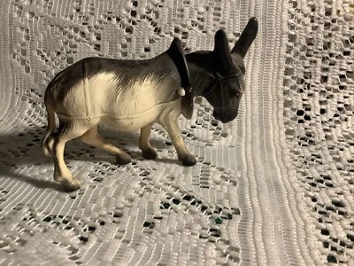 RARE VINTAGE DONKEY/MULE/BURRO FIGURINE CELLULOID WITH BOBBLE HEAD - image 1 of 4