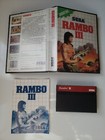 MINTY Sega Master System Rambo III 3 SMS 1986 CIB Complete w/ Manual Authentic