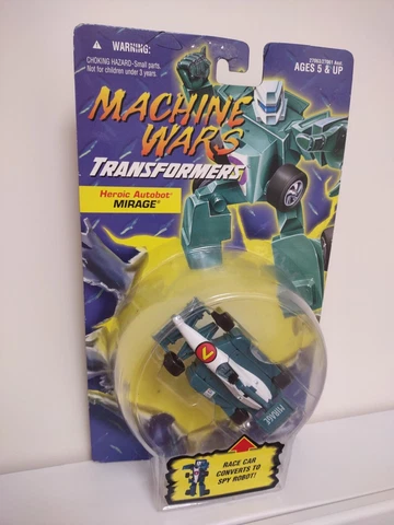 TRANSFORMERS MACHINE WARS MIRAGE AUTOBOT New 1996 Kenner Cover