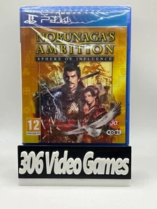 Nobunagas Ambition Sphere of Influence Sony PlayStation 4 PS4 Game Brand New PAL - Picture 1 of 7