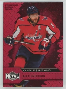 2020-21 SKYBOX METAL UNIVERSE Alex Ovechkin PRECIOUS METAL GEMS PMG /100 - Picture 1 of 2
