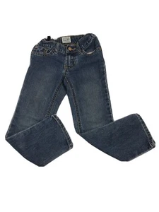 Pantalones de mezclilla ajustables Children Place talla 5 cintura ajustables elásticos - bolsillo corazón *en excelente estado - Imagen 1 de 5