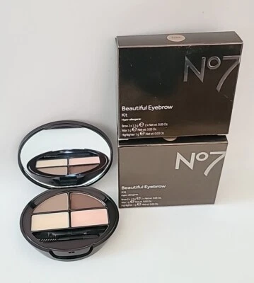 ( LOT OF 2 ) Beautiful Eyebrow KIT # 4940 Shade : DARK - Image 1 of 4