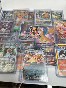 Pokemon Card Lot 120 OFFICIAL TCG Cards + 2 Ultra Rare | VMAX GX EX VSTAR OR V! - Picture 1 of 4