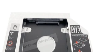 2nd Second HDD SSD Hard Drive Optical bay Caddy Frame for HP Compaq 610 615 616 - Picture 1 of 7