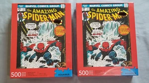 NEW Lot of (2) Marvel the Amazing Spider-Man #151 Comic Cover 500 Piece Puzzles - Picture 1 of 7