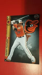 MANNY MACHADO FATHEAD TRADEABLES BALTIMORE ORIOLES REMOVABLE STICKER MLB - Picture 1 of 1