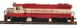 Athearn HO Scale Custom Painted Frisco GP35 #726 DC Powered Used Tested - Picture 1 of 13