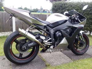 YAMAHA YZF1000 R1 5PW 2002-2003 Satin Stainless GP PRO RACE MTC Exhaust - Picture 1 of 3