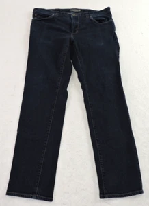 L.L. Bean Mens 36x30 Slim Straight Fit 5 Pocket Organic Cotton Denim Blue Jeans - Picture 1 of 13