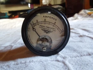 Jewell Electrical Instrument Co. Radio Frequency Thermocouple 1.0 Amperes Gauge - Picture 1 of 9