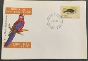 Norfolk Islands FDC 1970 Birds Of Norfolk Island - Picture 1 of 4