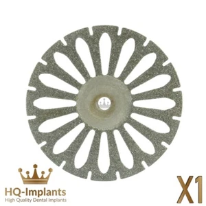 Separador flexible de arena gruesa recubierto de diamante IPR discos de 2 lados Ø22 mm laboratorio dental - Imagen 1 de 4