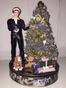 SUPER RARE: Elvis Rock N Roll Christmas Light Up Musical Ornament *EXCELLENT* - Picture 1 of 12