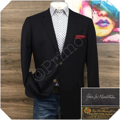 NORDSTROM Mens Blazer Sport Coat Casual Jacket Size 46R Loro Piana Wool Suit - Image 1 of 4