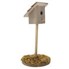  Miniaturfiguren Simuliertes Vogelhaus Holzspielsachen Zubehör