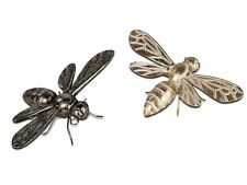 Deko-Objekt Biene - Libelle Gold/ Silber Metall zum hängen oder stellen Formano