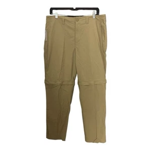 Mountain Hardware Convertible Hose Herren Größe 34x44 Khaki Nylon Wandern Outdoor - Bild 1 von 10