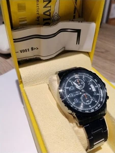 Invicta Mens Watch Specialty Tritnite 13787 Chronograph Date - Picture 1 of 18