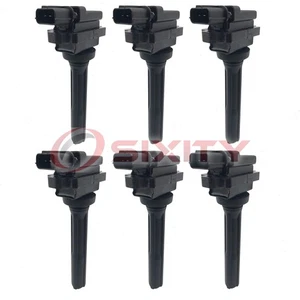 6 pc Hitachi Ignition Coils for 2002-2006 Suzuki XL-7 2.7L V6 Spark Plug qt - Picture 1 of 5