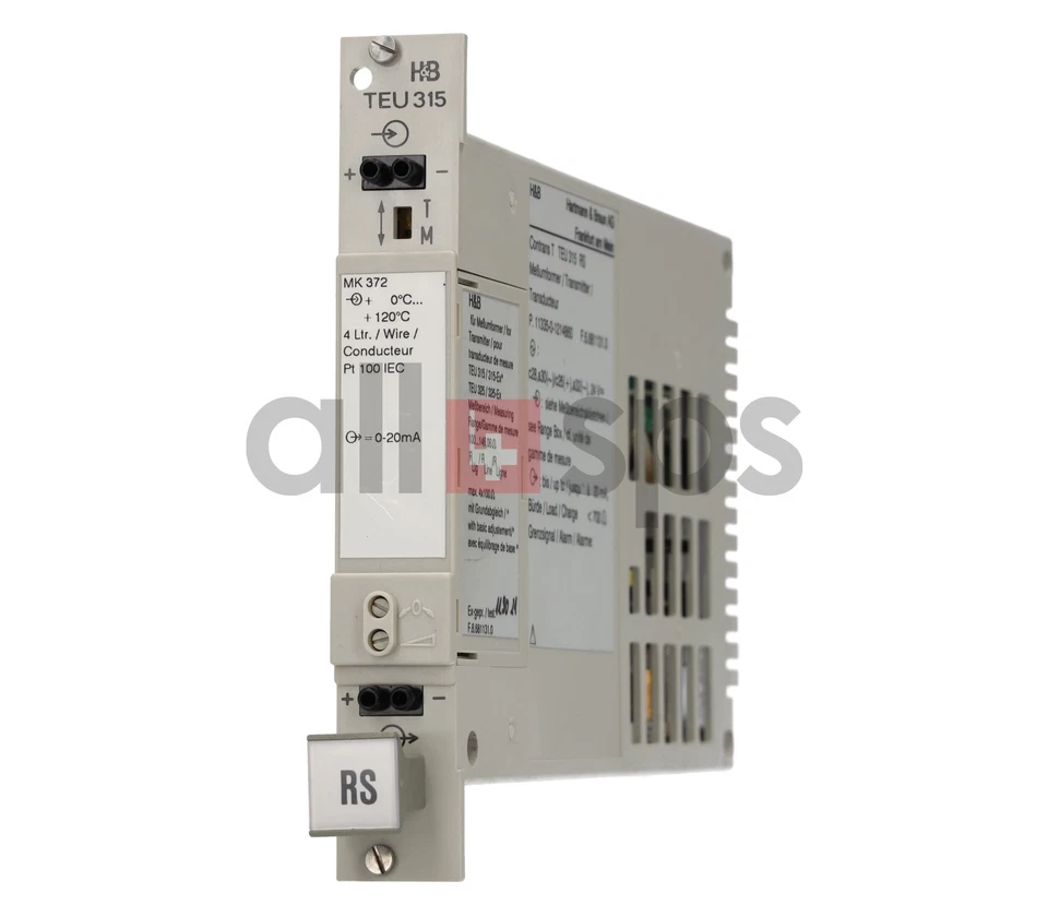 HARTMANN & BRAUN CONTRANS T TEU 315 - P.11331-0-1214860 (USED) - Image 1 of 1