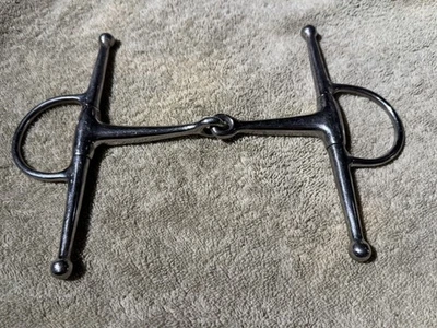 Сверло для лошади Full Cheek Snaffle 6 1/4 дюйма - Изображение 1 из 4