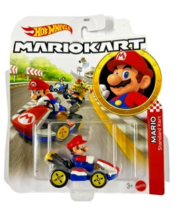 Hot Wheels Mario Kart - Mario Standard Kart Diecast Kart - Brandneu - Bild 1 von 1