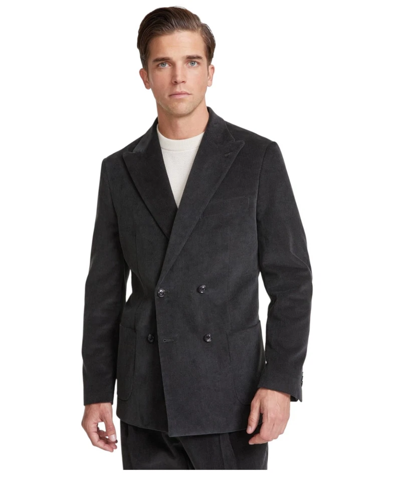 Tommy Hilfiger Hombres Ajuste Moderno Doble Pecho Traje Chaqueta Blazer 42 L Verde Foto 1 de 1