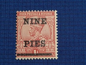 India Stamp SC# 104 MH issued 1921 cv $ 1.25 - Picture 1 of 1