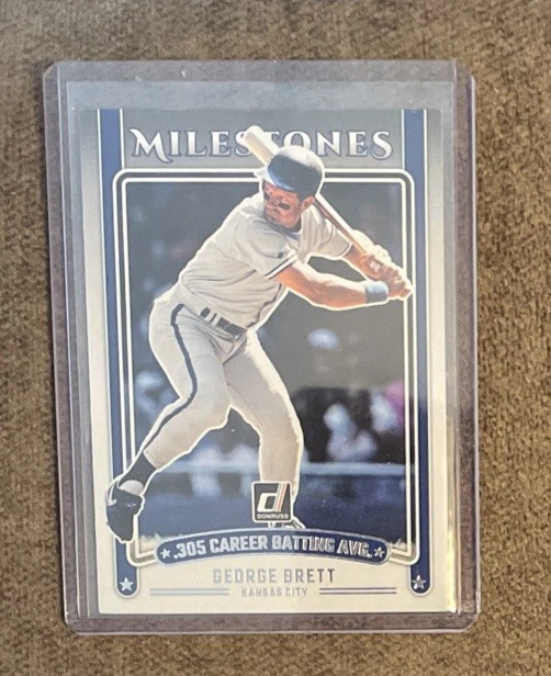 Donruss Milestones George Brett Hof Royals 2025 Foto 1 de 1