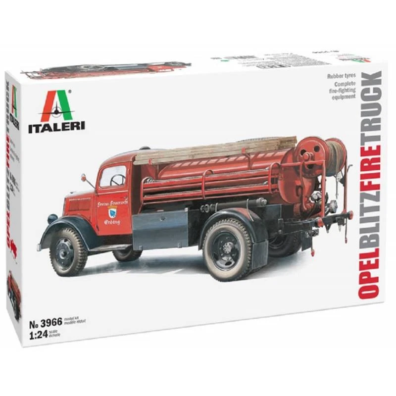 Italeri 3966 - Opel Blitz Fuoco Camion Cisterna 1 24 Scala Model Kit - Tracked