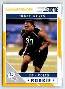 2011 Score Gold Zone #332 Drake Nevis RC Colts - Picture 1 of 2