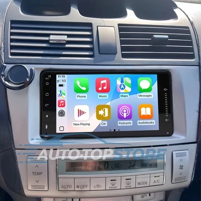 Radio estéreo para automóvil Toyota Solara 2004-2008 Android 15 Carplay GPS navegación WIFI BT Foto 1 de 4