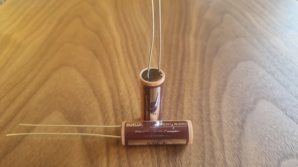 Duelund JDM Silver Bypass Kondensator 0,01uF 100v - Bild 1 von 1