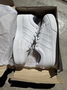 Adidas Bravada 2.0 Platform 'White' Skateboard Shoes/ IE2309  /Women's Size 10.5 - Picture 1 of 5