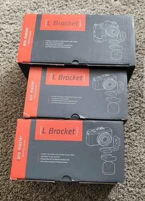 Tres soportes Promaster L para cámara Sony A9, A7iii, A7riii nuevos en caja Foto 1 de 3