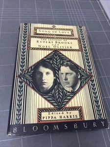 VINTAGE BOOK SONG OF LOVE THE LETTERS OF RUPERT BROOKE AND NOEL OLIVIER - Picture 1 of 12