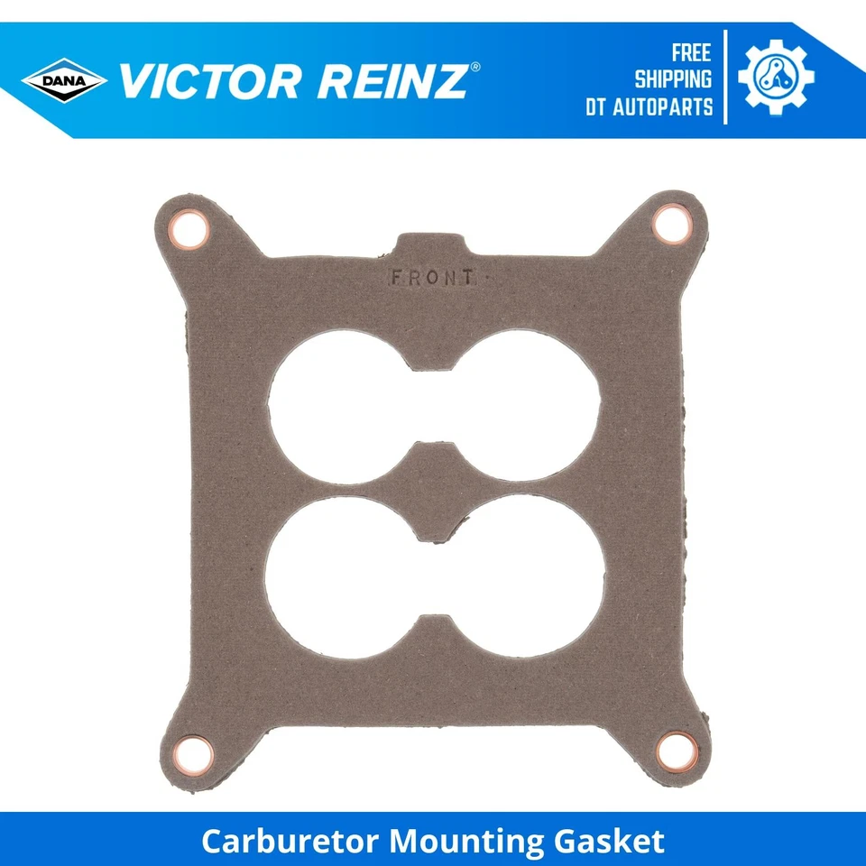 Junta de montaje de carburador para Ford Thunderbird 1968-1974 carburador a espaciador Victor Reinz Foto 1 de 1