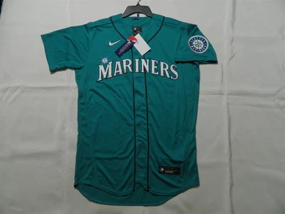 Authentic Seattle Mariners Elite Flex Base Alternate Teal Jersey 40 Reg$305 - Image 1 of 4